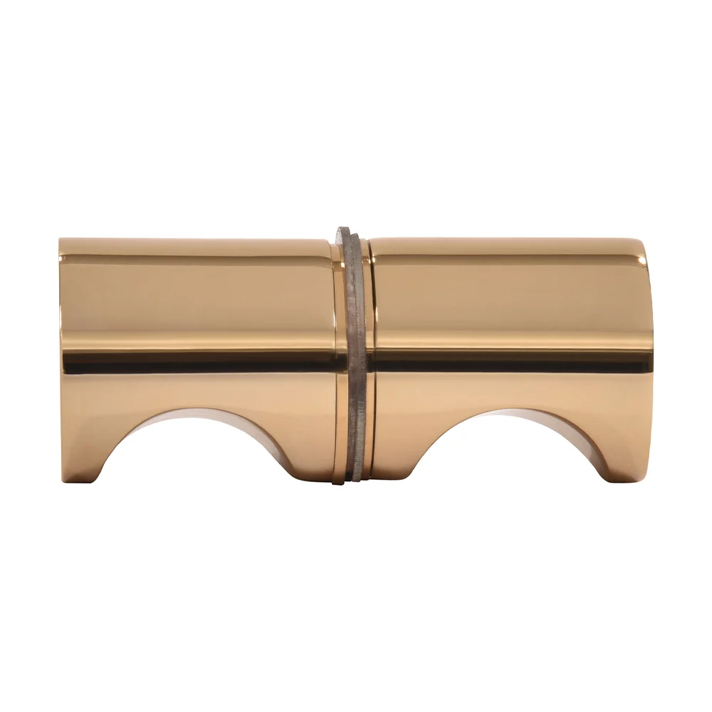 E-Z Grip Back-to-Back Shower Door Knob, French Gold – CRL SDK140FG, photo 2