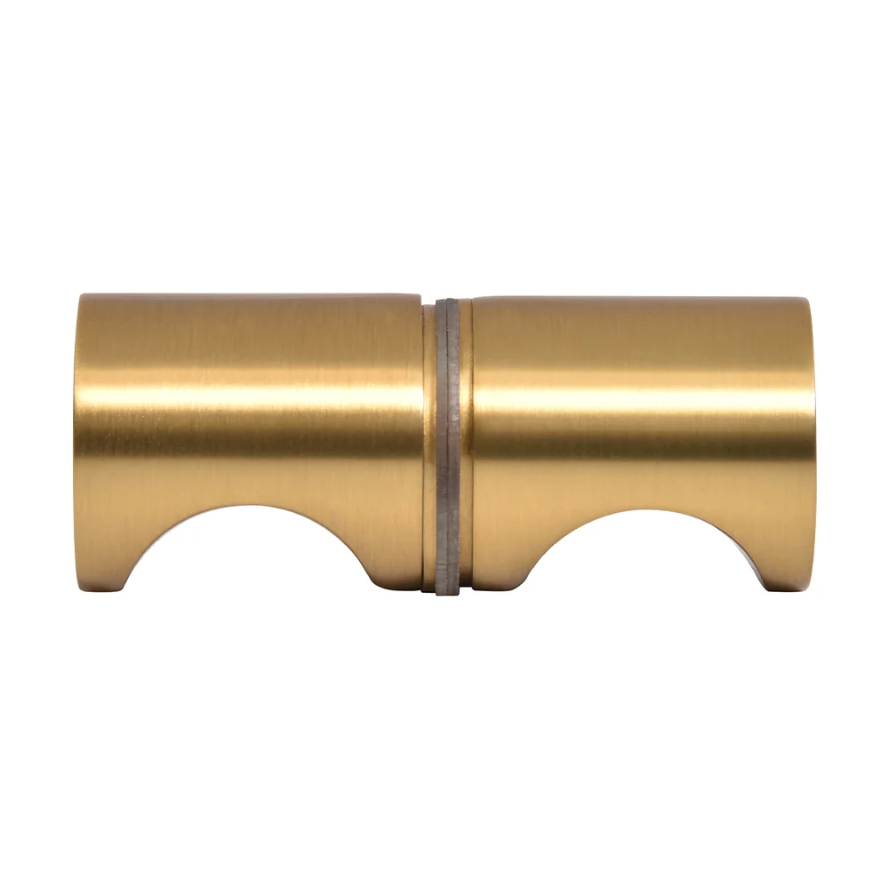 E-Z Grip Back-to-Back Shower Door Knob, Modern Gold – CRL SDK140MG, photo 2