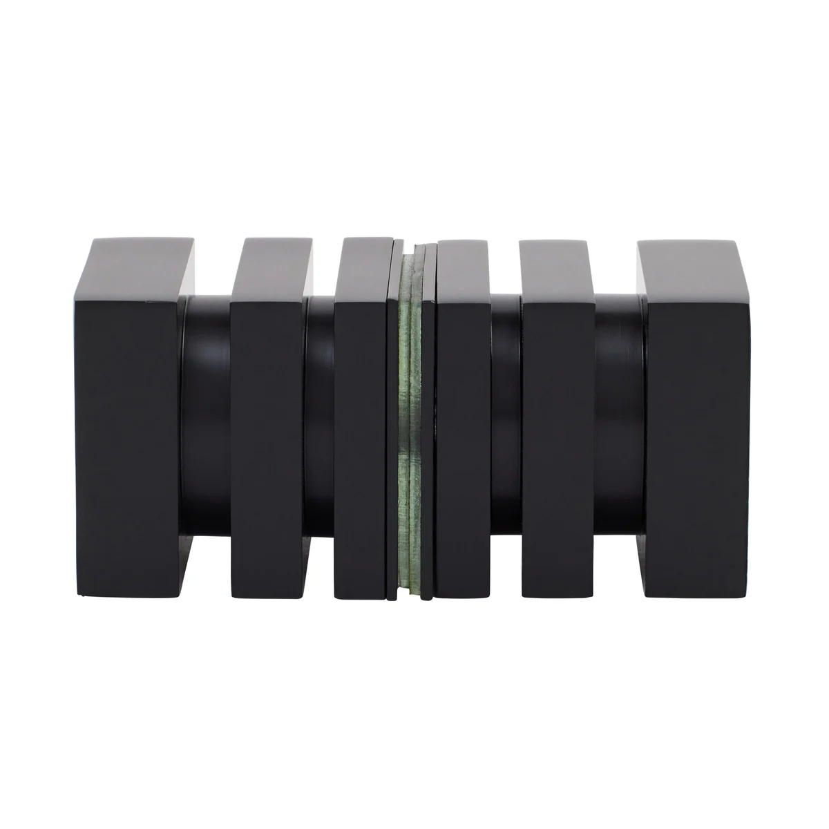 CRL SDK160BN Square Ribbed Back-to-Back Knob