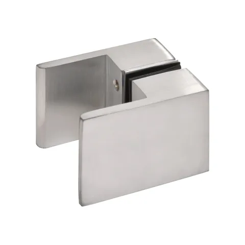 CRL Back-to-Back Square Paddle Knob, Brushed Chrome