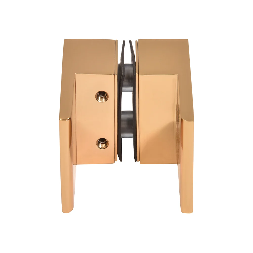 Shower Door Back-to-Back Square Paddle Knob, French Gold – CRL SDK180FG, photo 3