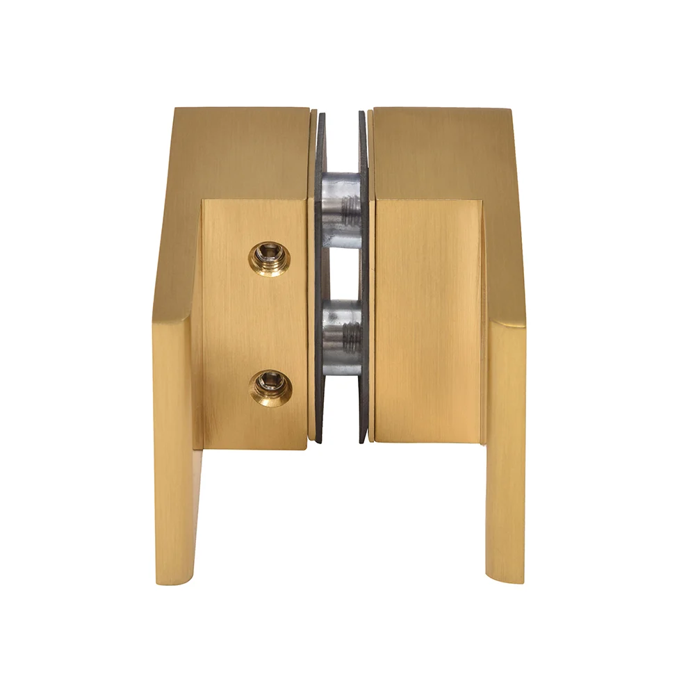 Shower Door Back-to-Back Square Paddle Knob, Modern Gold – CRL SDK180MG, photo 3