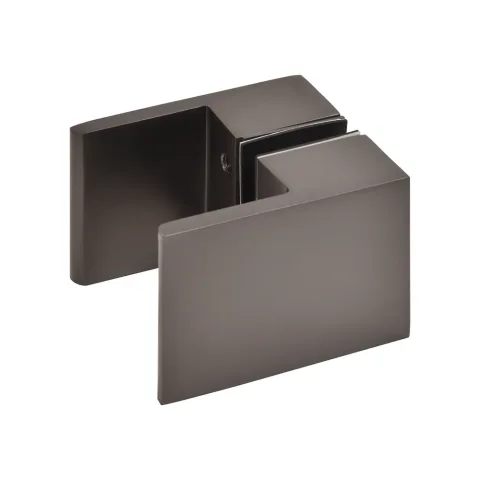 CRL Back-to-Back Square Paddle Knob, Matte Gun Metal
