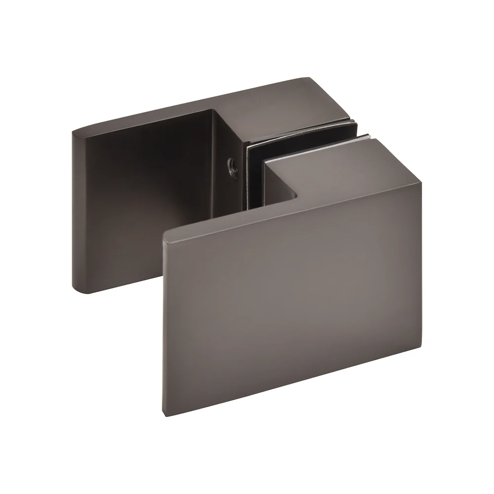 Shower Door Back-to-Back Square Paddle Knob, Matte Gun Metal – CRL SDK180MGM