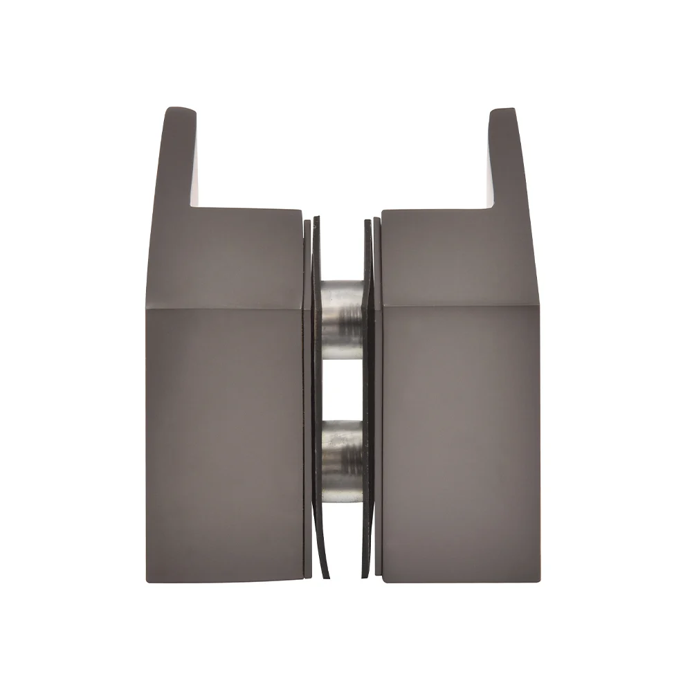 Shower Door Back-to-Back Square Paddle Knob, Matte Gun Metal – CRL SDK180MGM, photo 2