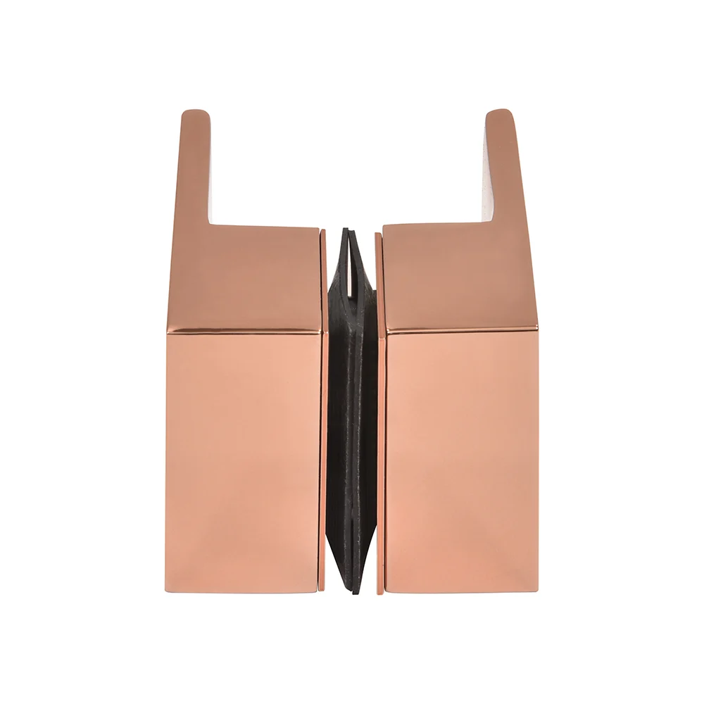 Shower Door Back-to-Back Square Paddle Knob, Rose Gold – CRL SDK180RG, photo 2