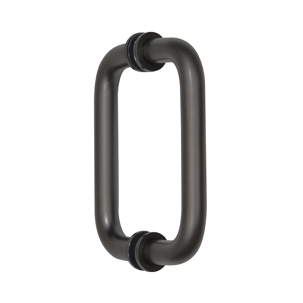 Shower Door 6" Back-to-Back Tubular Pull Handle, Oil Rubbed Bronze – CRL SDPR60RB
