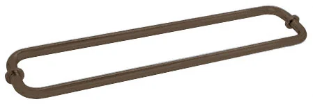 CRL SDTB24X24BBRZ 24" Back-to-Back Towel Bar