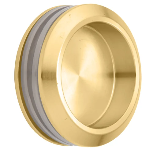 Shower Door Round Thru-Glass Finger Pull, Satin Brass – CRL SERNHP2SB