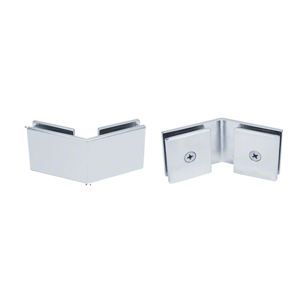 CRL SGC135CH Square 135° Glass-to-Glass Clamp