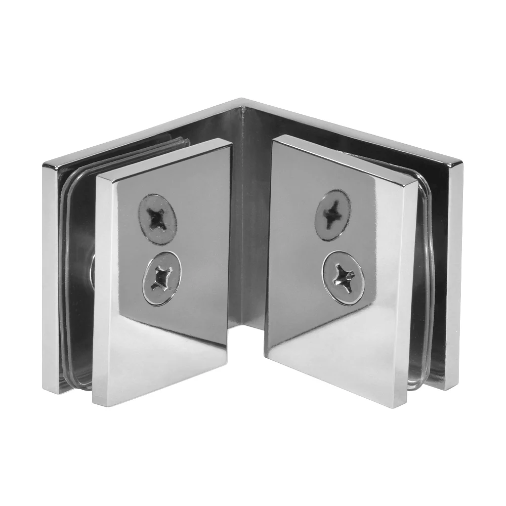 CRL SGC90CH Square 90° Glass-to-Glass Clamp