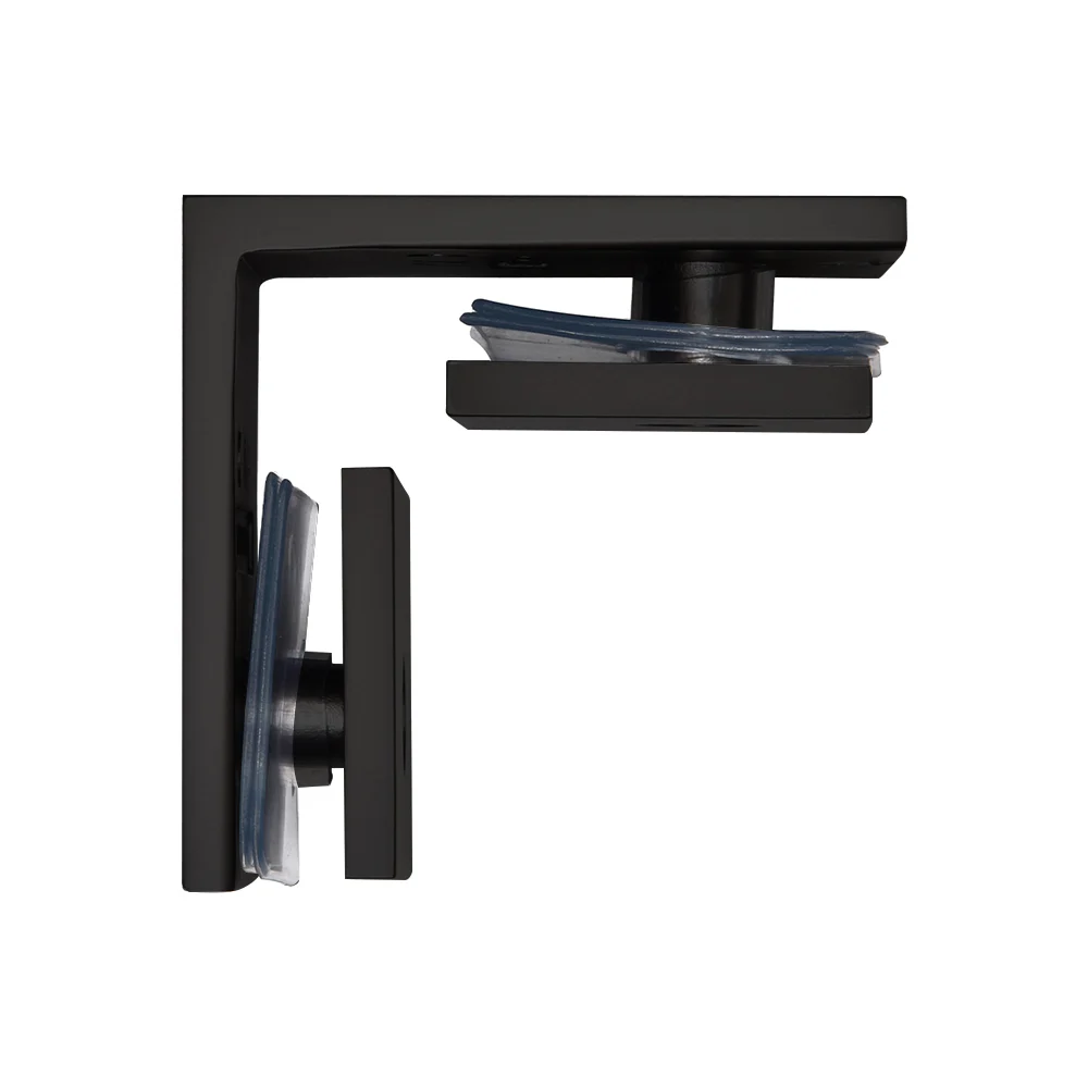 Shower Glass Square 90° Glass-to-Glass Clamp, Matte Black – CRL SGC90MBL, photo 2