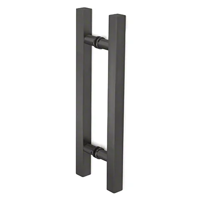 Shower Door 8" Square Ladder Pull Handle, Oil Rubbed Bronze – CRL SLP8X80RB
