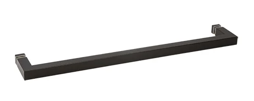 Glass Shower Door 18" Square Single-Sided Towel Bar, Oil Rubbed Bronze – CRL SQ180RB