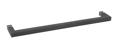 CRL 24" Single-Sided Square Towel Bar, Brushed Bronze