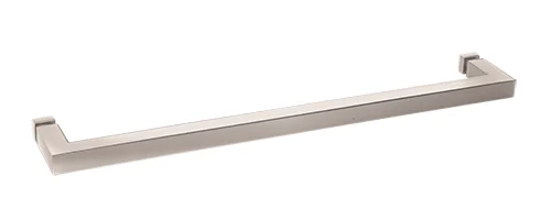 CRL 24" Single-Sided Square Towel Bar, Polished Nickel