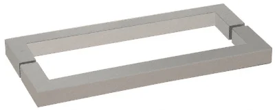 Glass Shower Door 24" Back-to-Back Square Towel Bar, Brushed Nickel – CRL SQ24X24BN