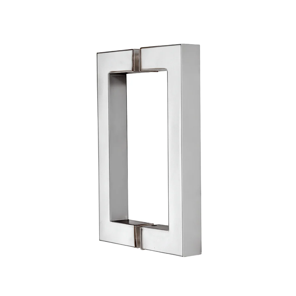 CRL SQ6X6CH 6" Square Back-to-Back Pull Handle