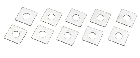 CRL SQMW10 Square Metal Washers for SQ Pulls (Pack of 10)
