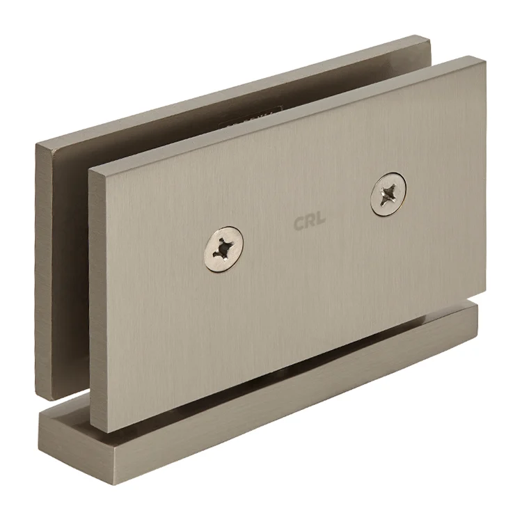 Pivot Shower Door Hinge: Senior Cardiff Top or Bottom Mount, Brushed Nickel – CRL SRCAR01BN, photo 3