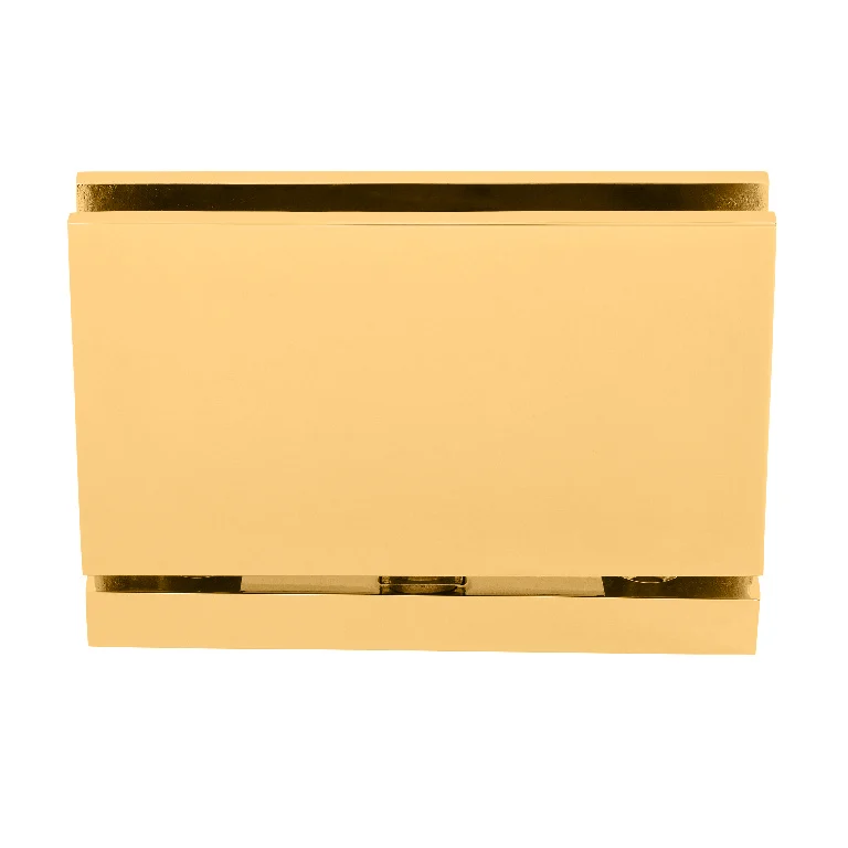 Pivot Shower Door Hinge: Senior Cardiff Top or Bottom Mount, Polished Brass – CRL SRCAR01BR