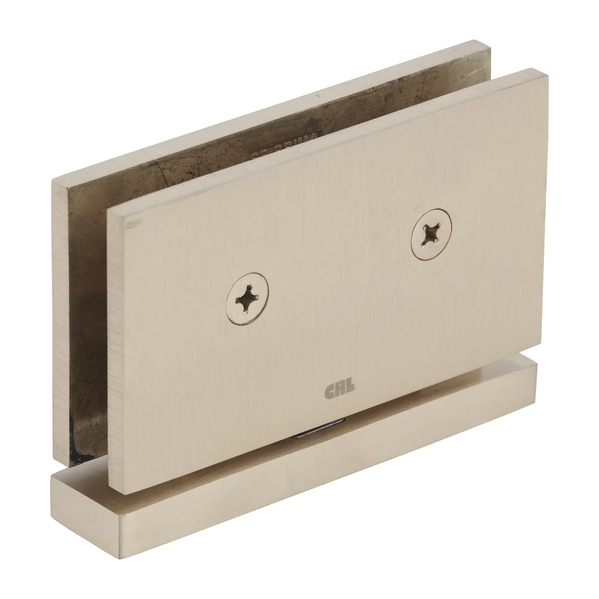 Pivot Shower Door Hinge: Senior Cardiff Top or Bottom Mount, Satin Brass – CRL SRCAR01SB, photo 3