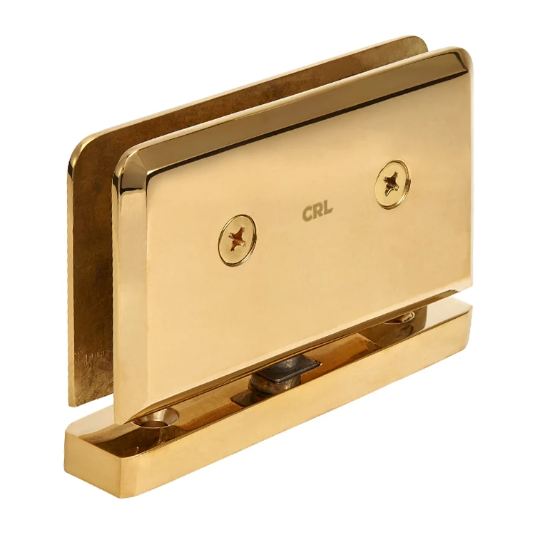 Pivot Shower Door Hinge: Senior Prima 01 Top or Bottom Mount, Polished Brass – CRL SRPPH01BR, photo 3