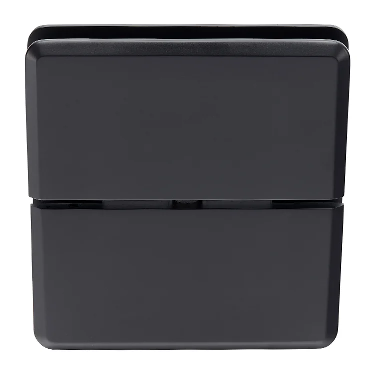 Pivot Shower Door Hinge: Senior Prima 02 Glass to Glass Mount, Matte Black – CRL SRPPH02MBL