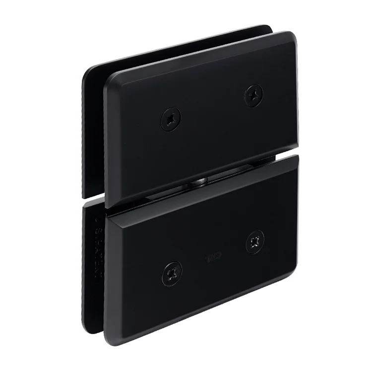 Pivot Shower Door Hinge: Senior Prima 02 Glass to Glass Mount, Matte Black – CRL SRPPH02MBL, photo 3