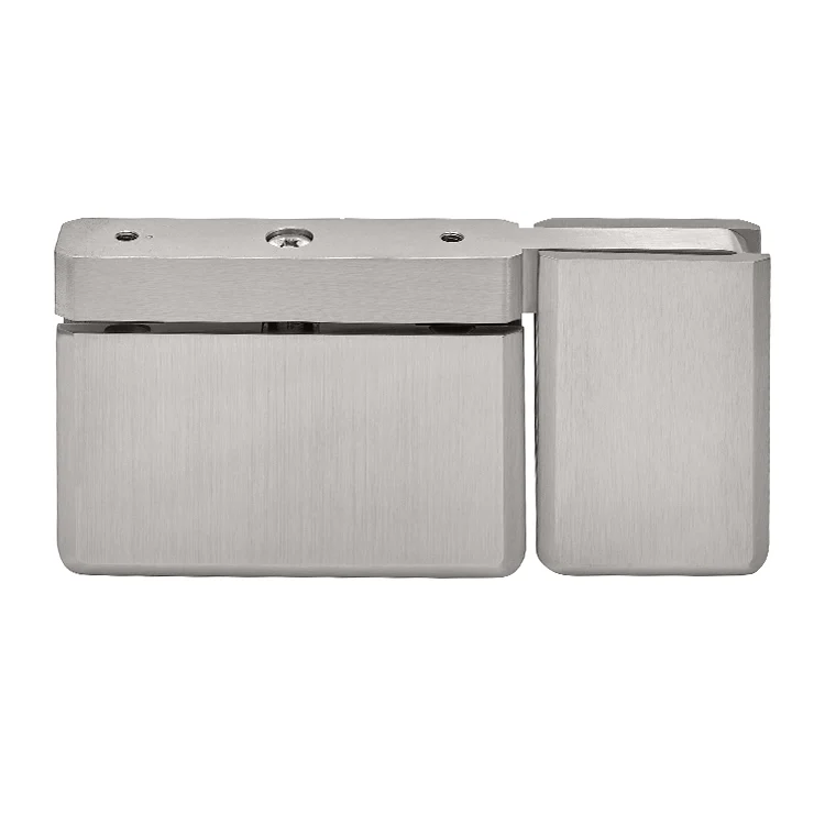 Pivot Shower Door Hinge: Senior Prima Top or Bottom with U-Clamp, Brushed Nickel – CRL SRPPH07BN