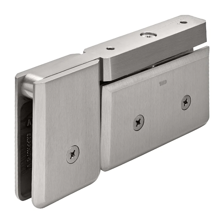 Pivot Shower Door Hinge: Senior Prima Top or Bottom with U-Clamp, Brushed Nickel – CRL SRPPH07BN, photo 3