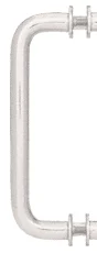 Shower Door 8" Single-Sided Solid Brass Pull Handle, Brushed Nickel – CRL SSP8BN