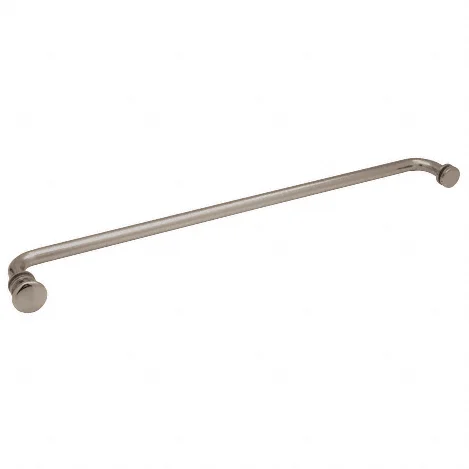 CRL TBCT24BN 24" Towel Bar and Traditional Knob Set