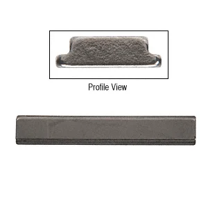 CRL 2-1/2" T-Magnet for Shower Door Handles, Gray