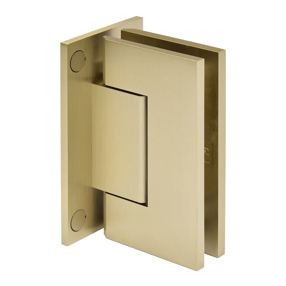 Shower Door Hinge: Trento 037 Wall Mount, Full Back Plate, Brushed Bronze – CRL TNT037BBRZ, photo 2