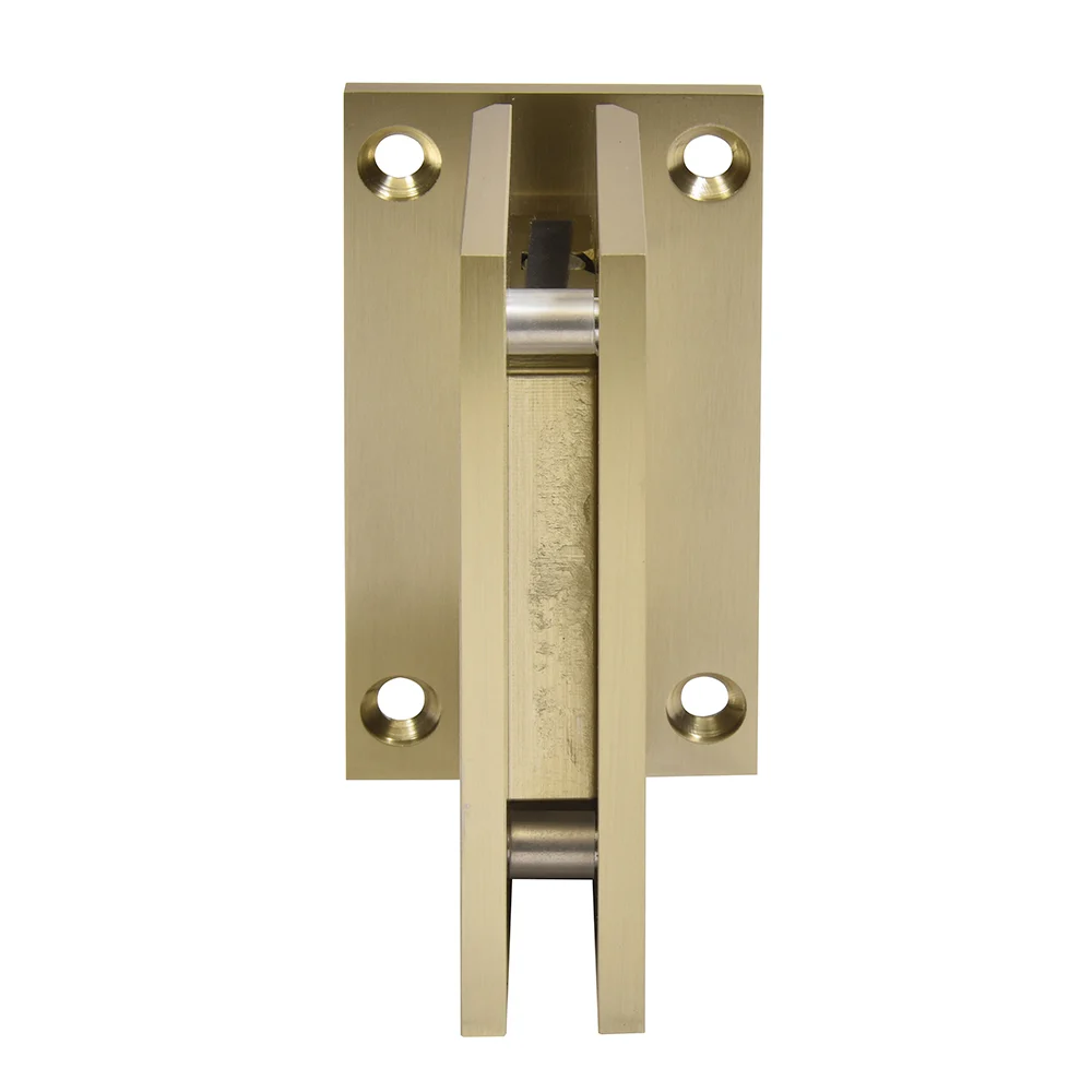 Shower Door Hinge: Trento 037 Wall Mount, Full Back Plate, Brushed Bronze – CRL TNT037BBRZ, photo 3