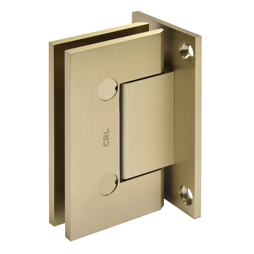 Shower Door Hinge: Trento 037 Wall Mount, Full Back Plate, Brushed Bronze – CRL TNT037BBRZ, photo 4