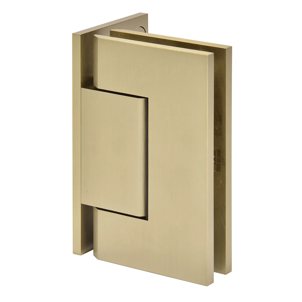 Shower Door Hinge: Trento 044 Wall Mount, Offset Back Plate, Brushed Bronze – CRL TNT044BBRZ, photo 2