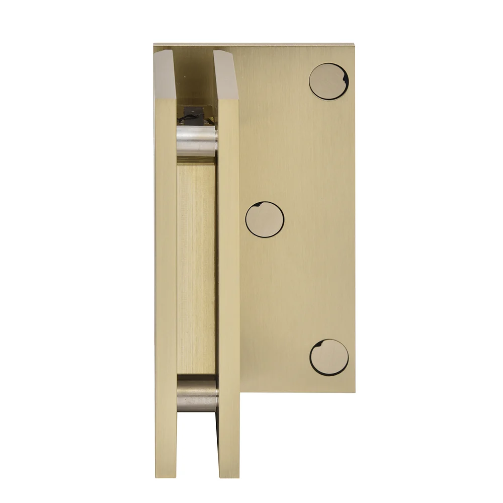 Shower Door Hinge: Trento 044 Wall Mount, Offset Back Plate, Brushed Bronze – CRL TNT044BBRZ, photo 3