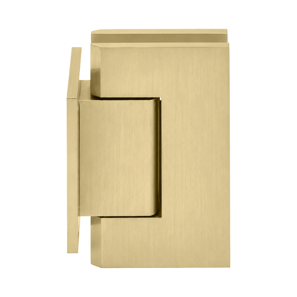 Shower Door Hinge: Trento 074 Wall Mount, Short Back Plate, Brushed Bronze – CRL TNT074BBRZ, photo 2