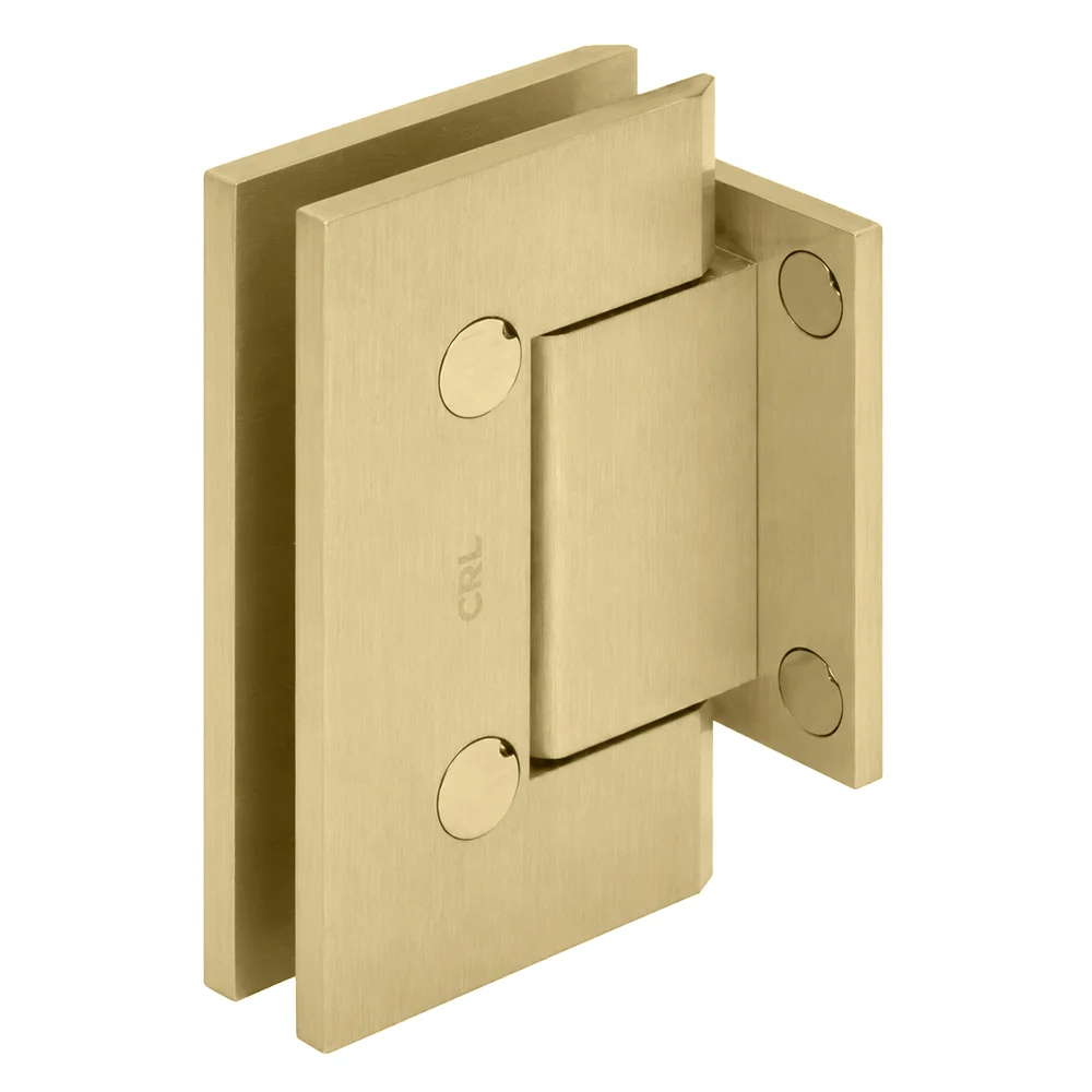 Shower Door Hinge: Trento 074 Wall Mount, Short Back Plate, Brushed Bronze – CRL TNT074BBRZ, photo 4