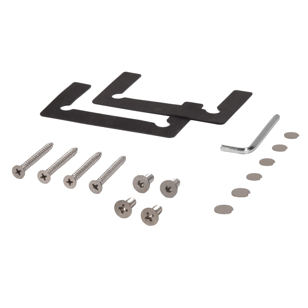 Shower Door Hinge: Trento 074 Wall Mount, Short Back Plate, Brushed Nickel – CRL TNT074BN, photo 5