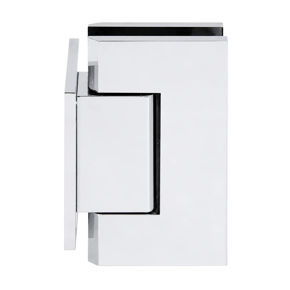 CRL TNT074CH Shower Door Hinge – Trento 074 Wall Mount, Short Back Plate