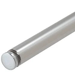72" Through-Glass Stainless Shower Rod, Polished Stainless Steel – CRL TUBE3472PS