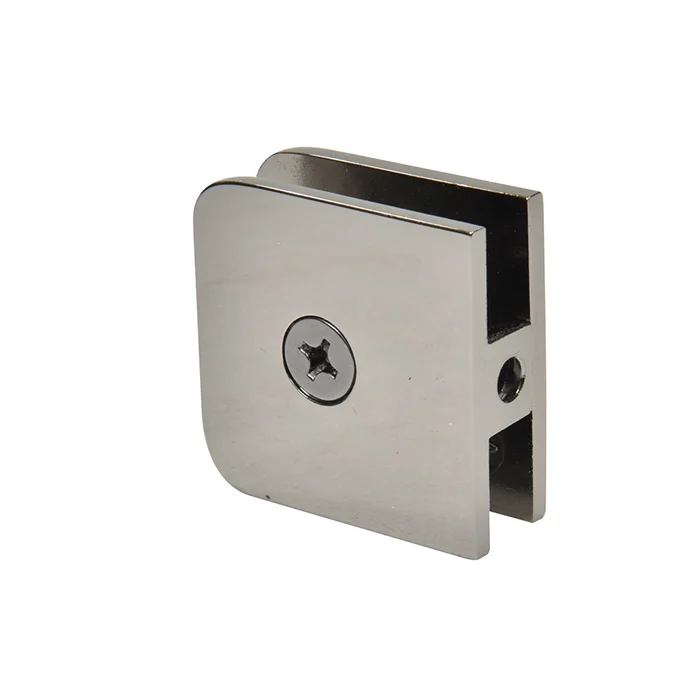 Shower Glass Traditional Fixed Panel U-Clamp, Gun Metal – CRL UC77GM
