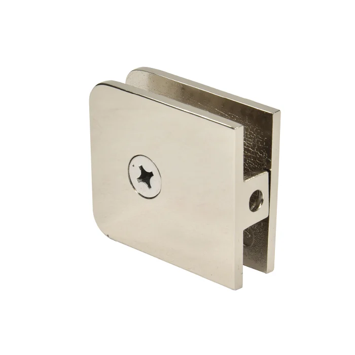Shower Glass Oversized Fixed Panel U-Clamp, Polished Nickel – CRL UC79PN