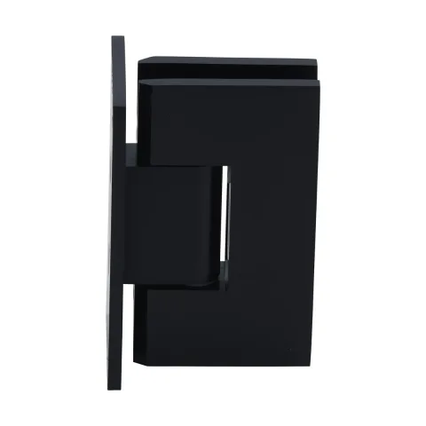 CRL Shower Door Hinge – Vienna 037 Wall Mount, Full Back Plate, Oil Rubbed Bronze