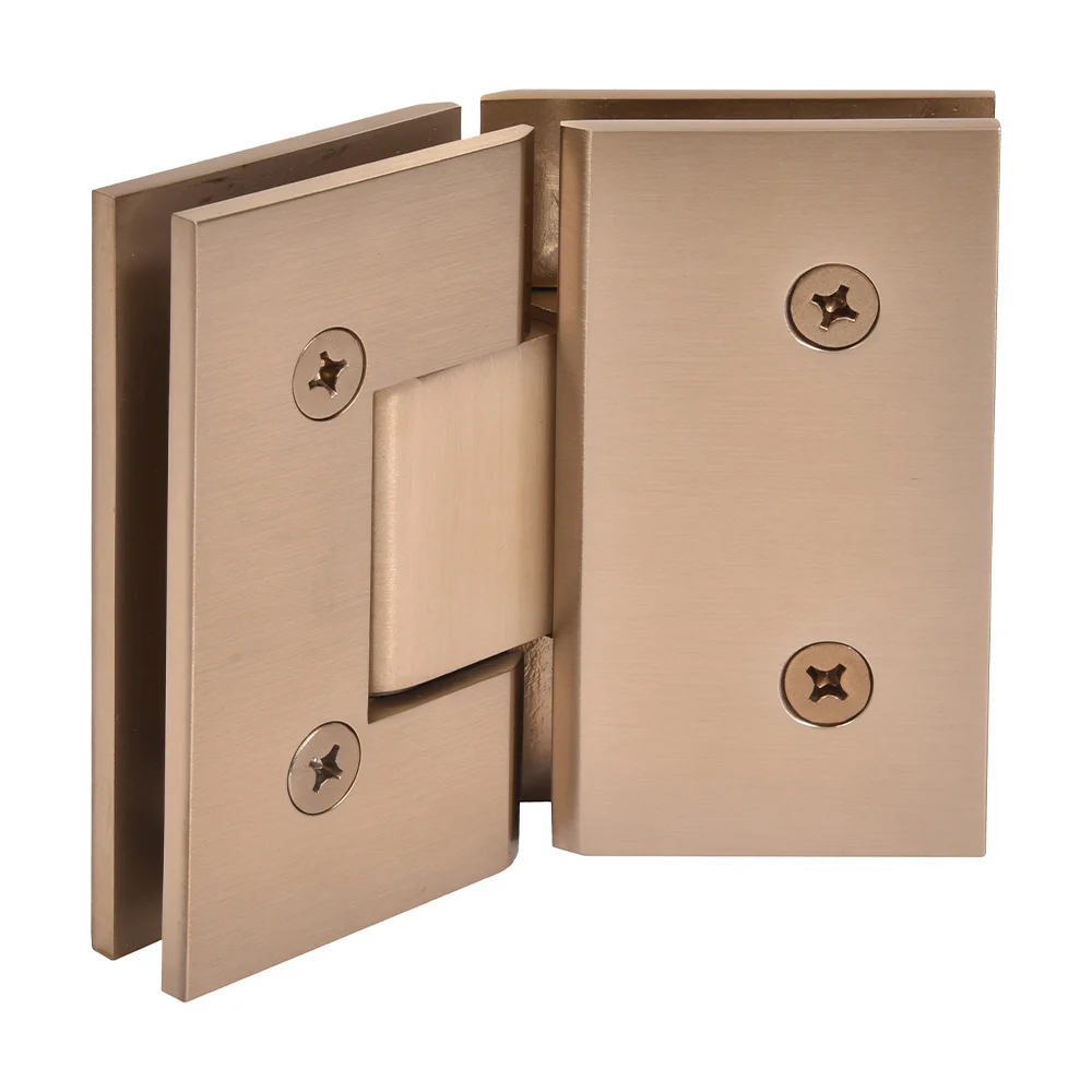 Glass to Glass Shower Door Hinge 135°: Vienna 045, Dark Brushed Bronze – CRL V1E045DBBZ, photo 3