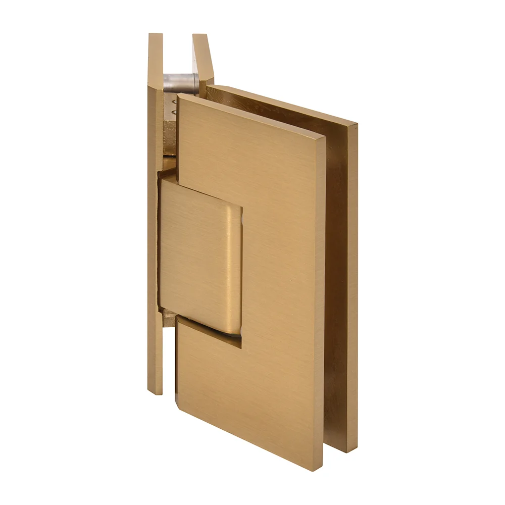 Glass to Glass Shower Door Hinge 135°: Vienna 045, Modern Gold – CRL V1E045MG, photo 2