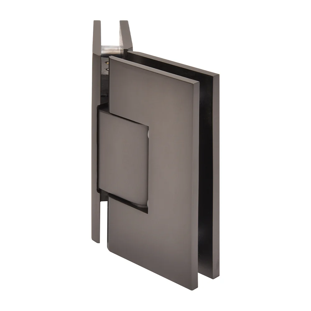 Glass to Glass Shower Door Hinge 135°: Vienna 045, Matte Gun Metal – CRL V1E045MGM, photo 2